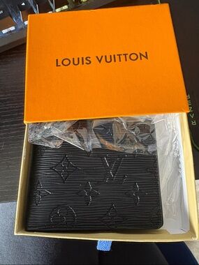 Louis Vuitton Black Monogram Wallet